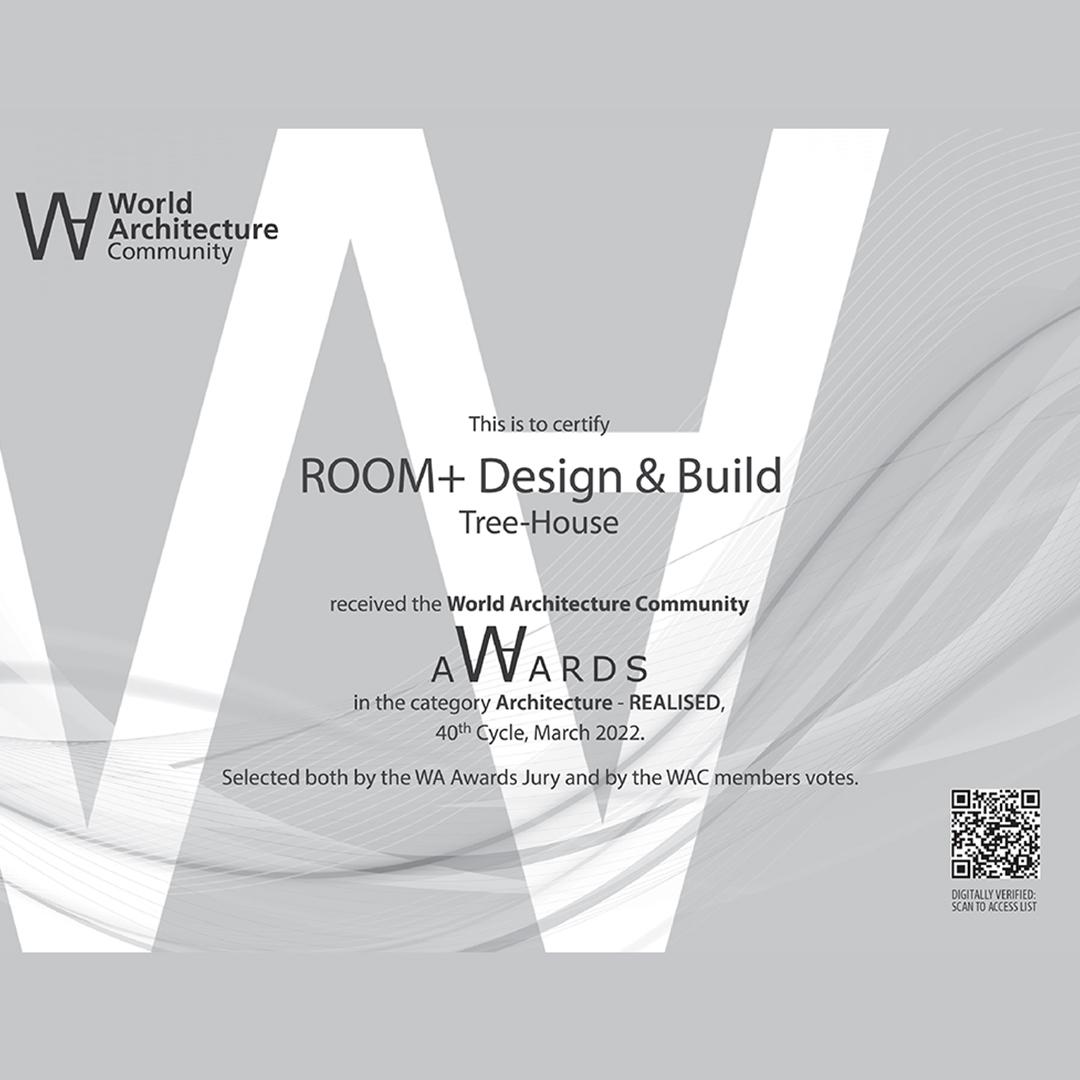 World Architecture Community Awards (WA Awards)- Circle 40th