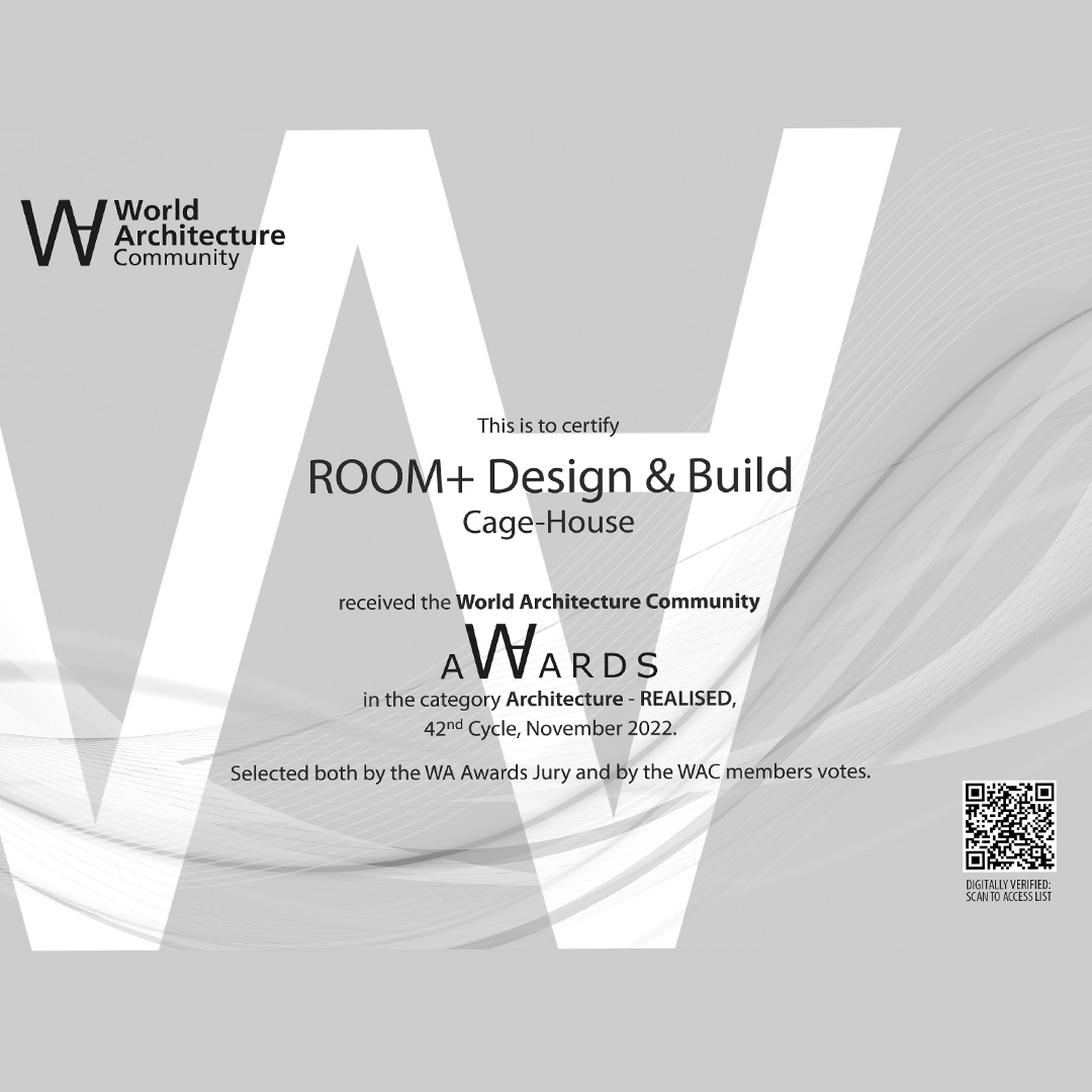 World Architecture Community Awards (WA Awards)- Circle 42nd