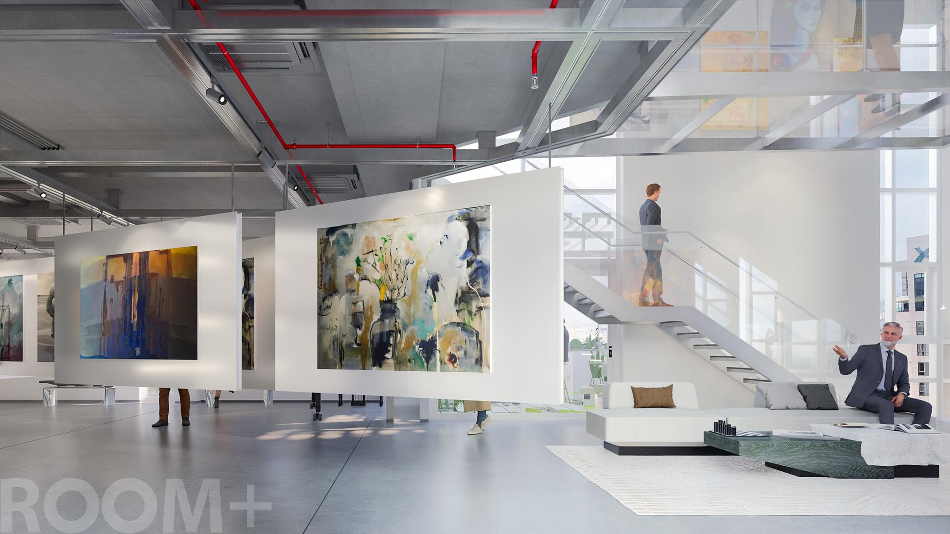 Floating Art Gallery & Penthouse