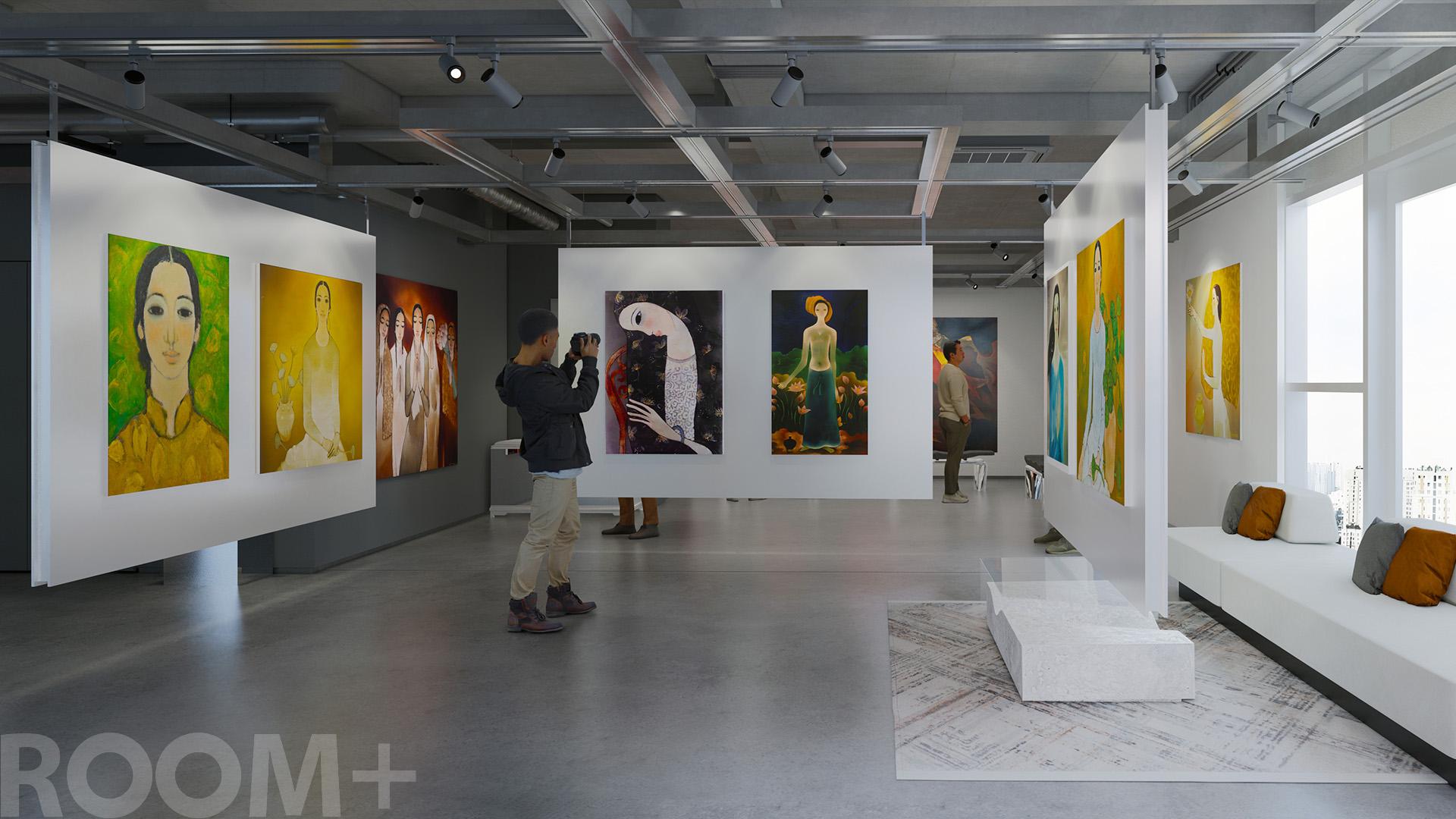 Floating Art Gallery & Penthouse