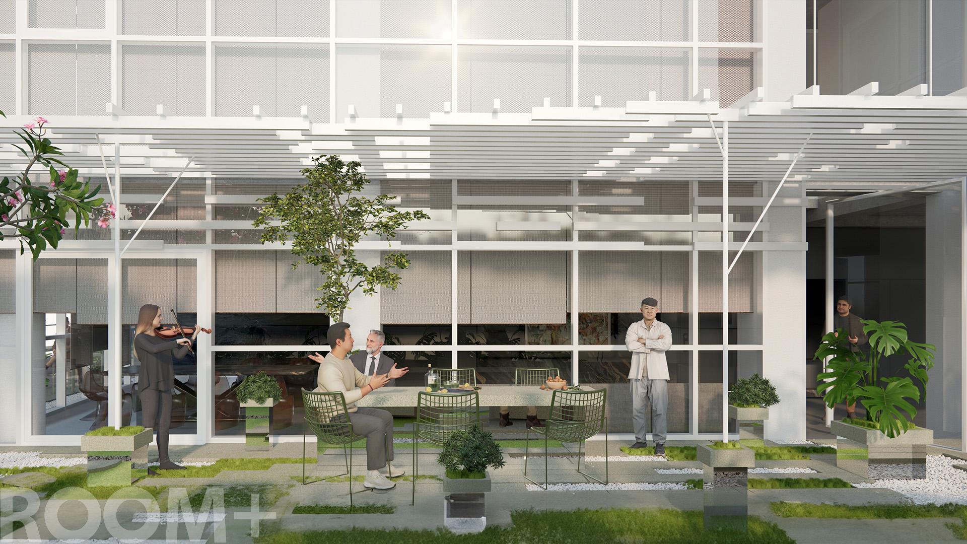 Floating Art Gallery & Penthouse