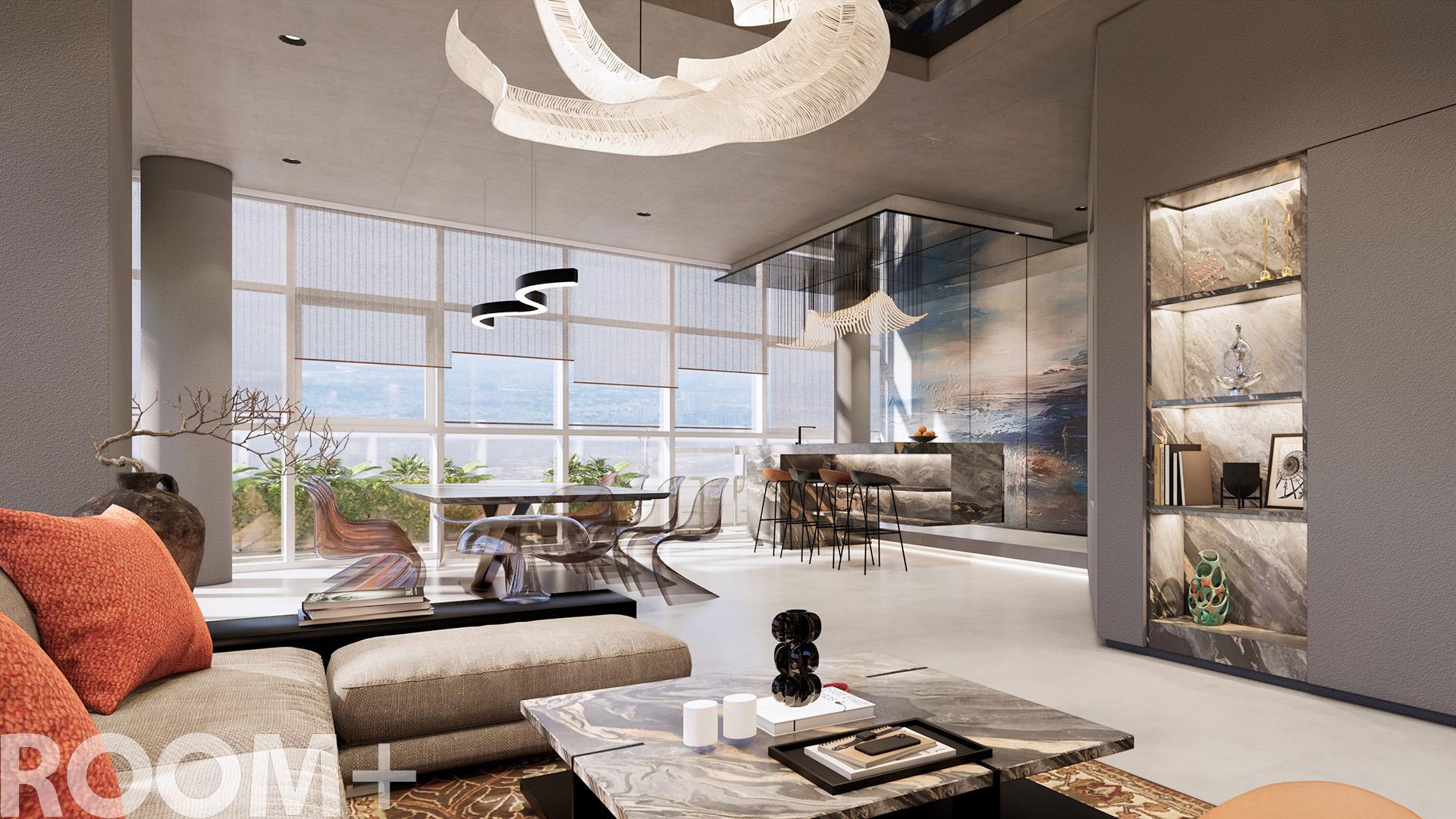 Floating Art Gallery & Penthouse