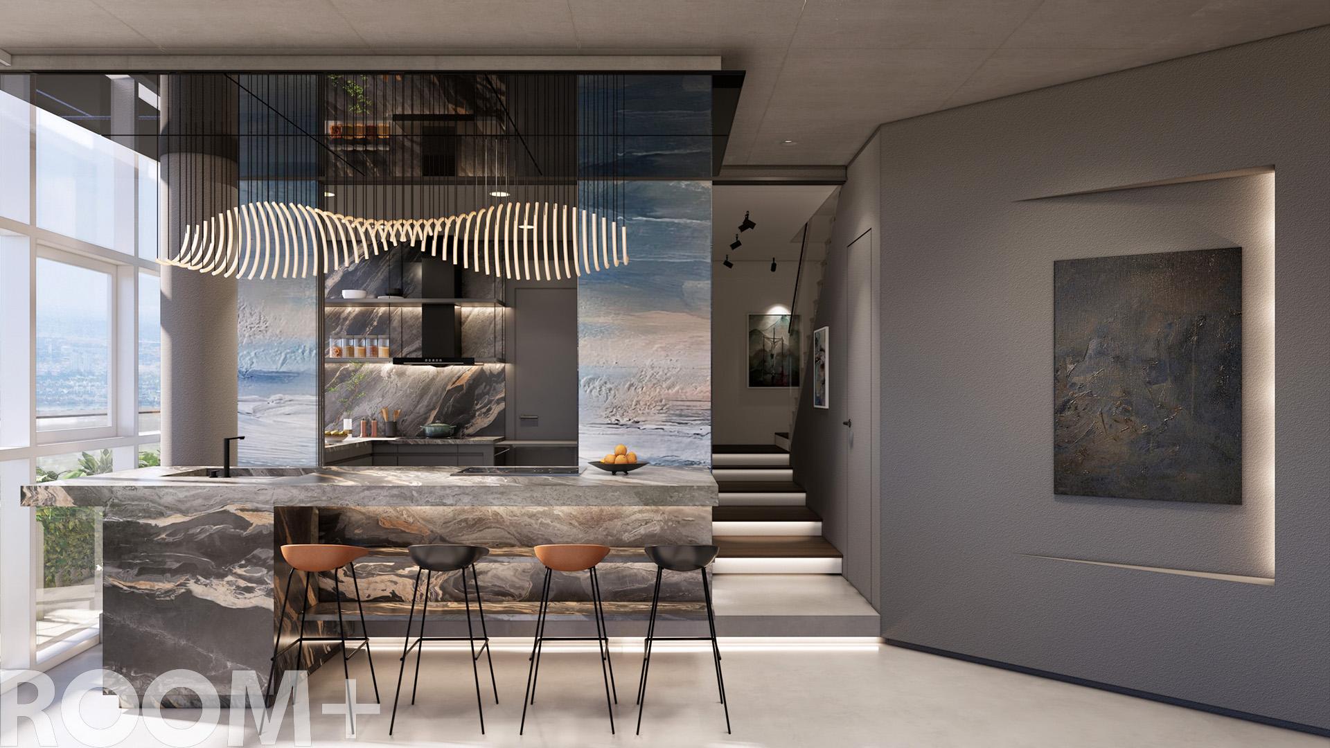 Floating Art Gallery & Penthouse